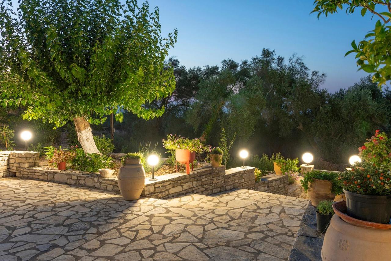 Emilios Stone House Villa Gaios Exterior photo